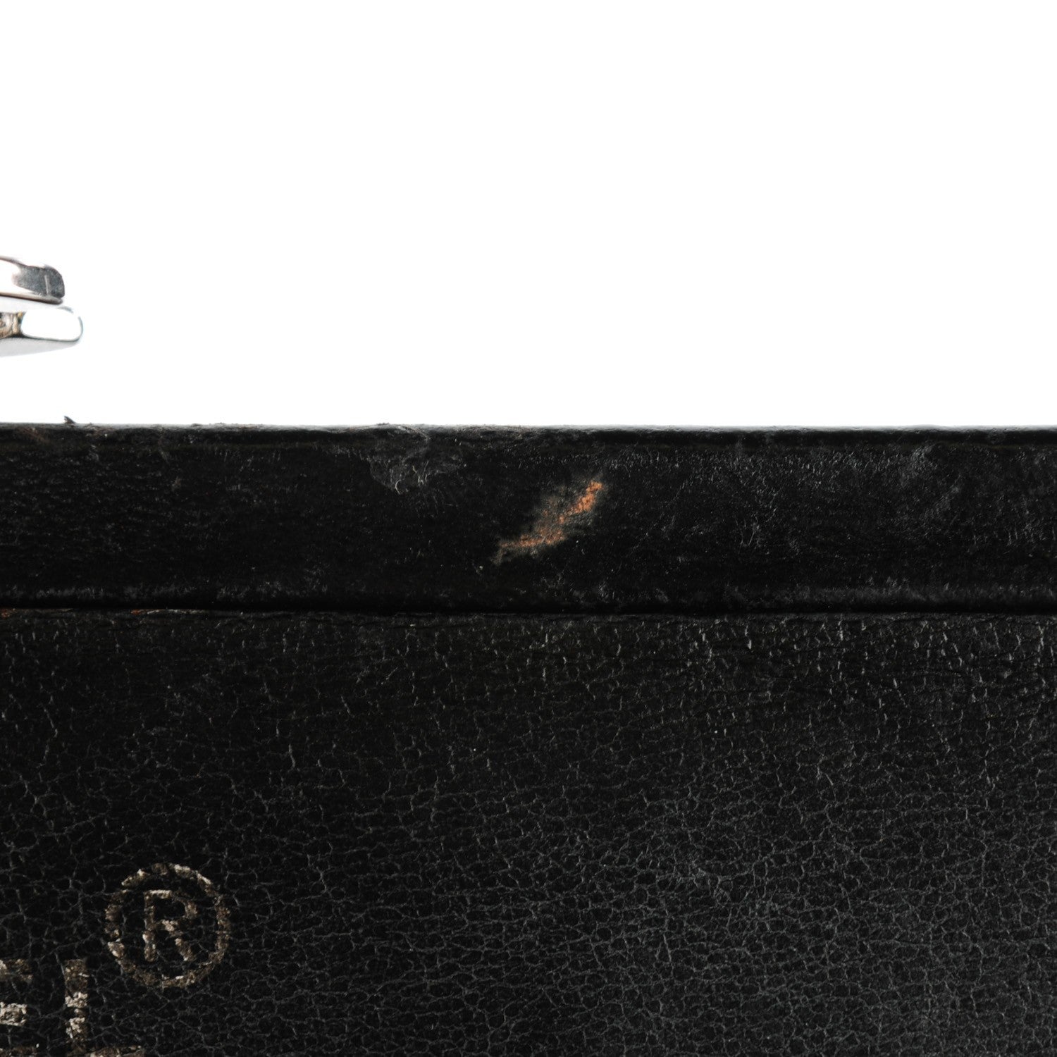 Chanel Lambskin Quilted Frame Shoulder Bag Black 10 of 10