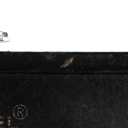 Chanel Lambskin Quilted Frame Shoulder Bag Black 10 of 10