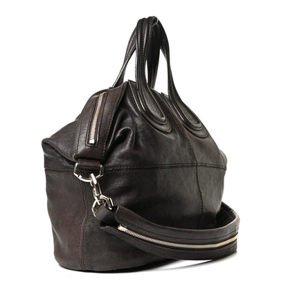 Givenchy Wrinkled Lambskin Medium Nightingale Dark Brown 6 of 22
