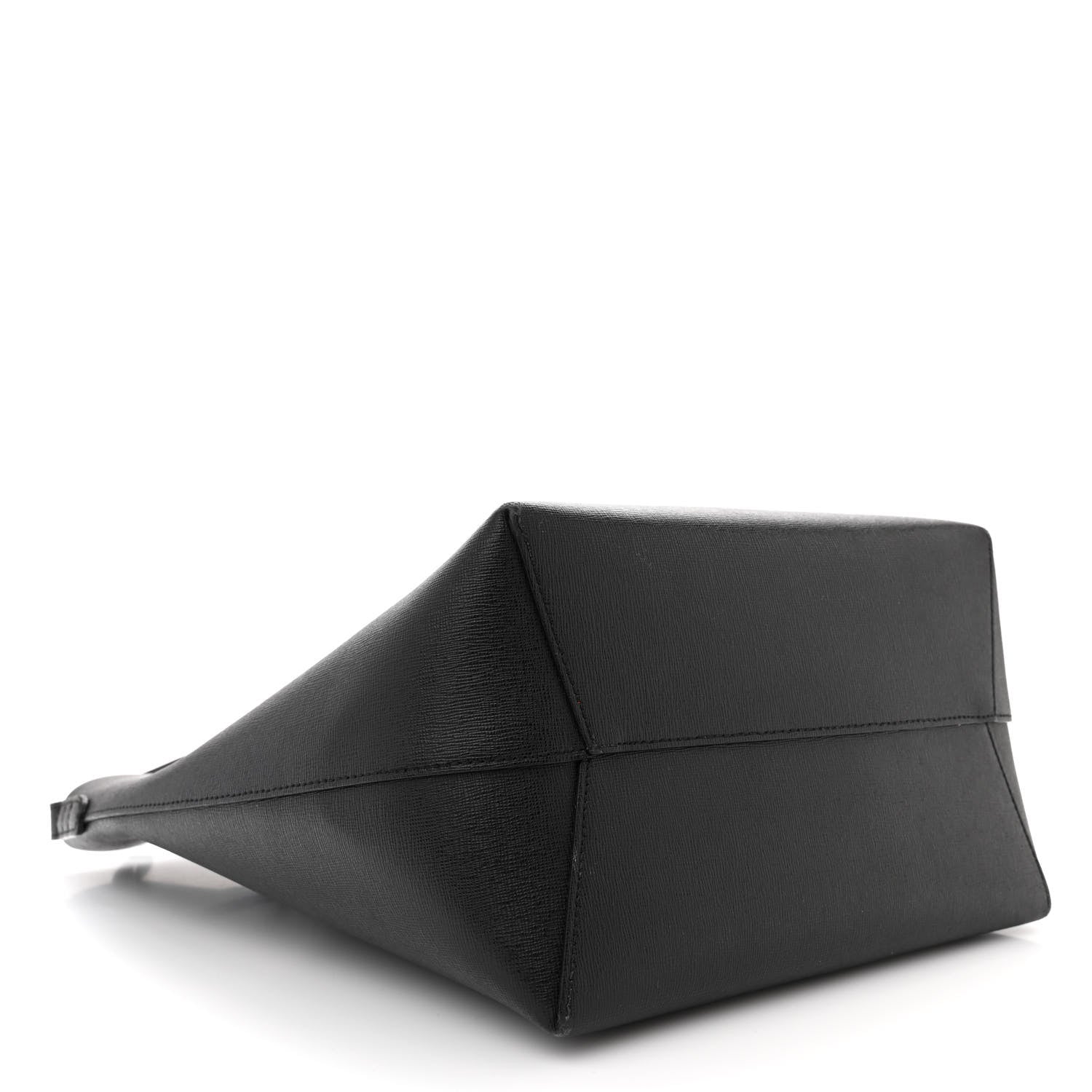 Mansur Gavriel MANSUR GAVRIEL Saffiano Bucket Bag Black Flamma 5 of 17