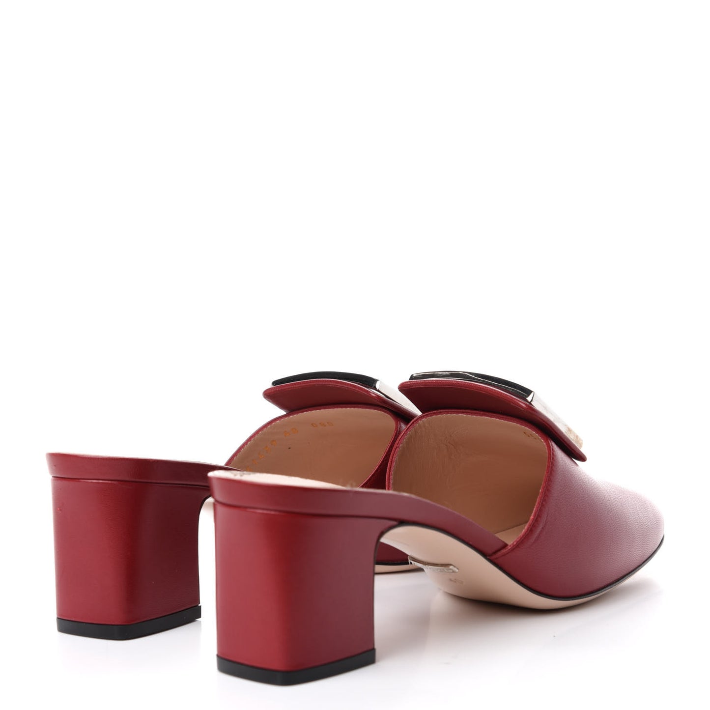 Malaga Kid Crystal Square G Madelyn Mules 40 Romantic Cerise