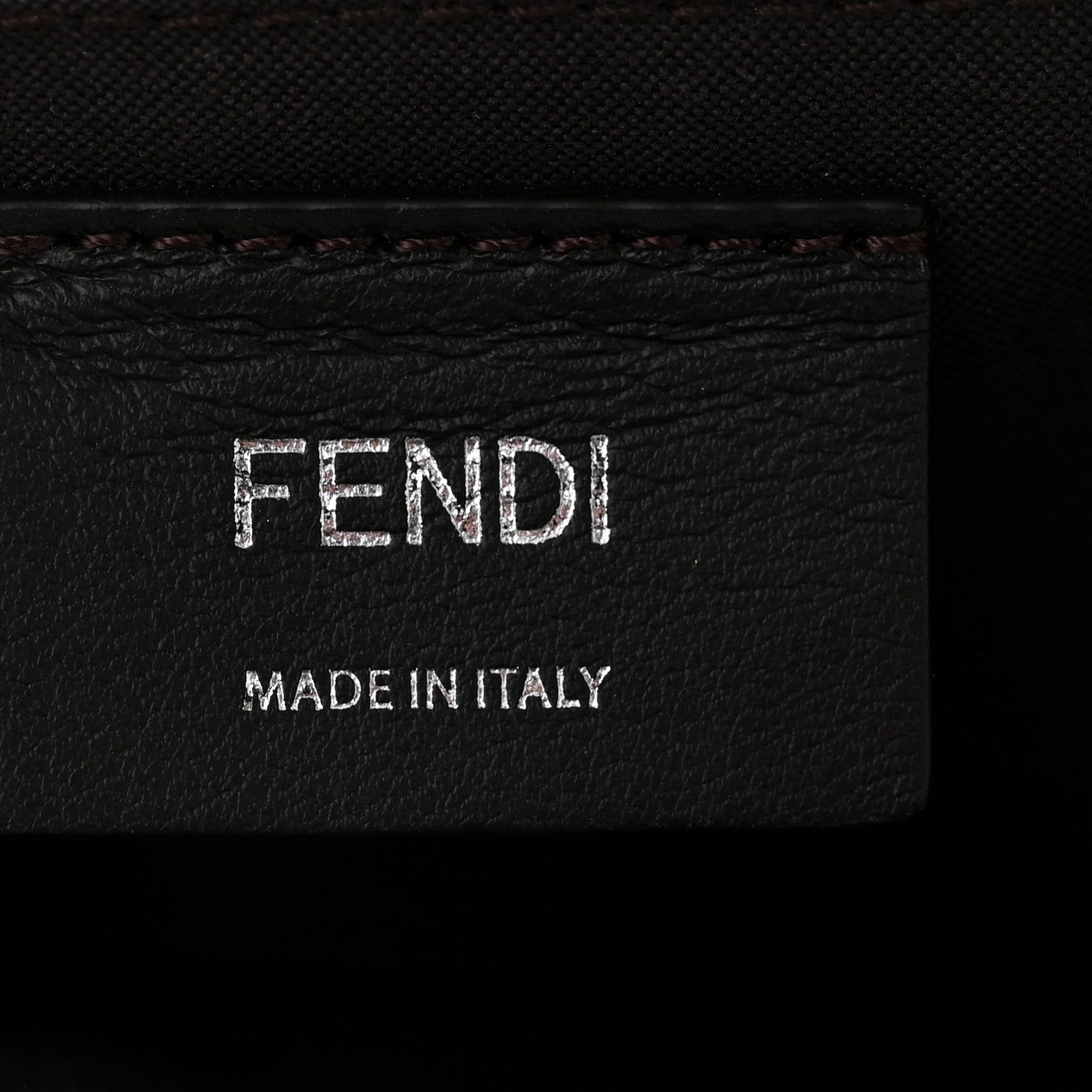 Fendi Vitello Dolce Bi-Color FF 1974 Embossed Mini By The Way Boston Bag Pink Black Maya 6 of 11