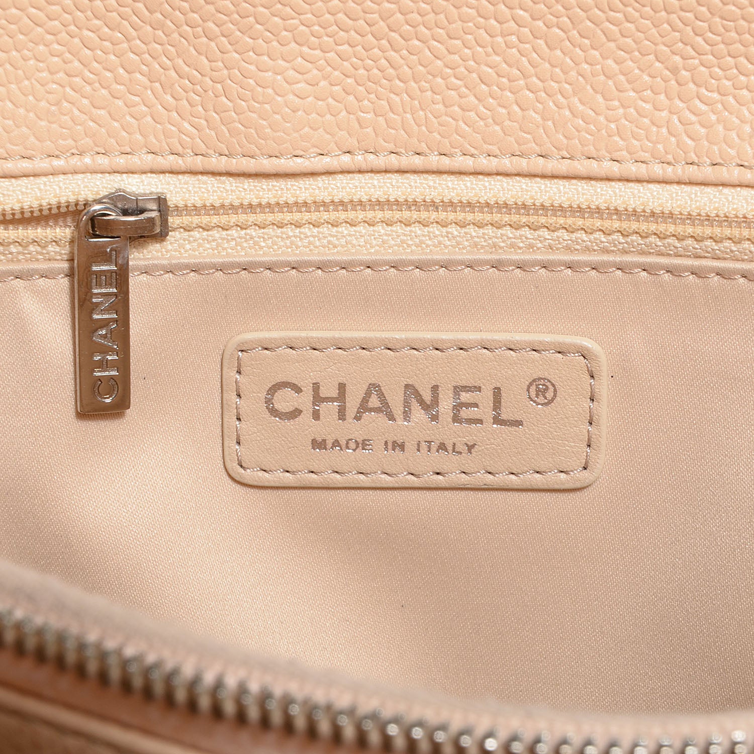 Chanel Caviar Grand Shopping Tote GST Beige Clair 6 of 7