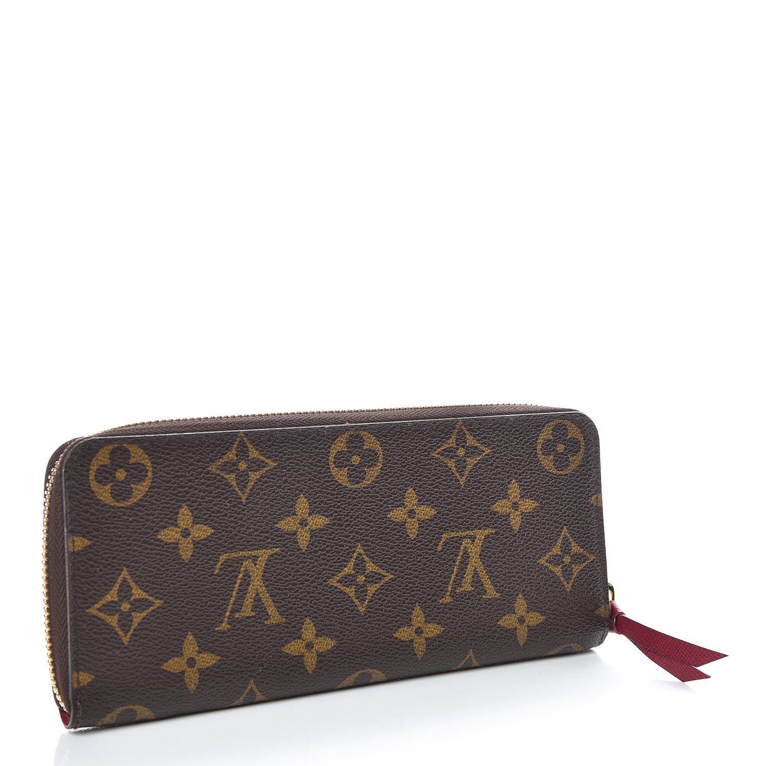 Louis Vuitton Monogram Clemence Wallet Fuchsia 3 of 9