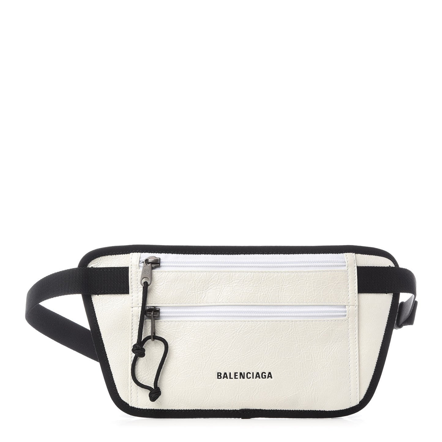 Agneau Arena Weekend Belt Wallet White