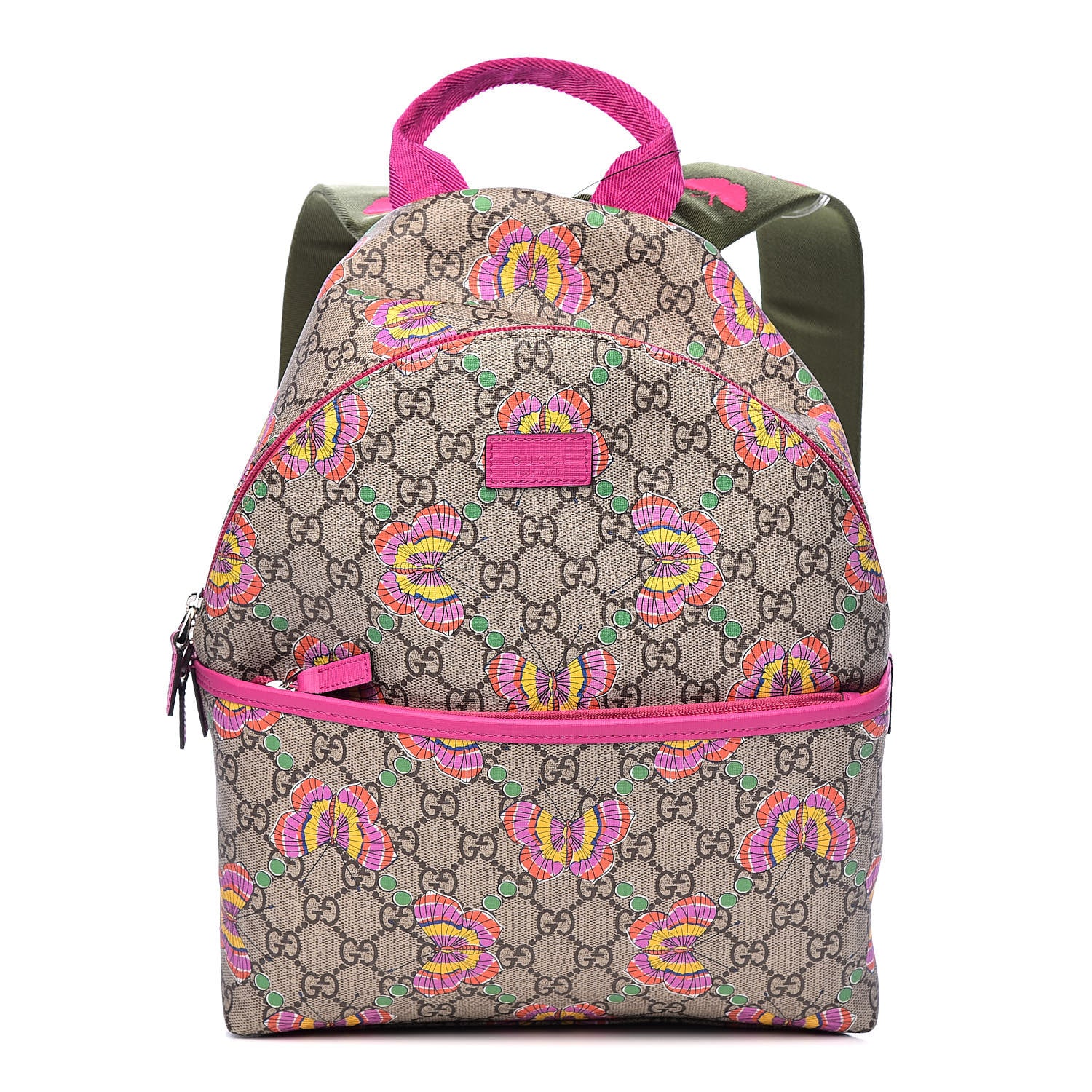 Gucci GG Supreme Monogram Childrens Butterfly Backpack 1 of 10