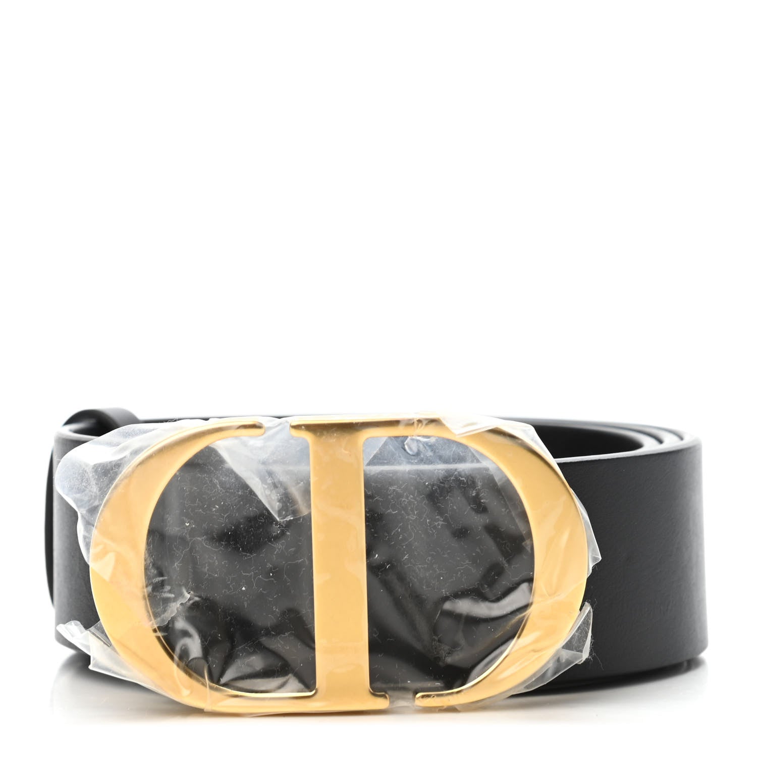 Christian Dior Calfskin 35mm Montaigne Belt 75 Black 1 of 5