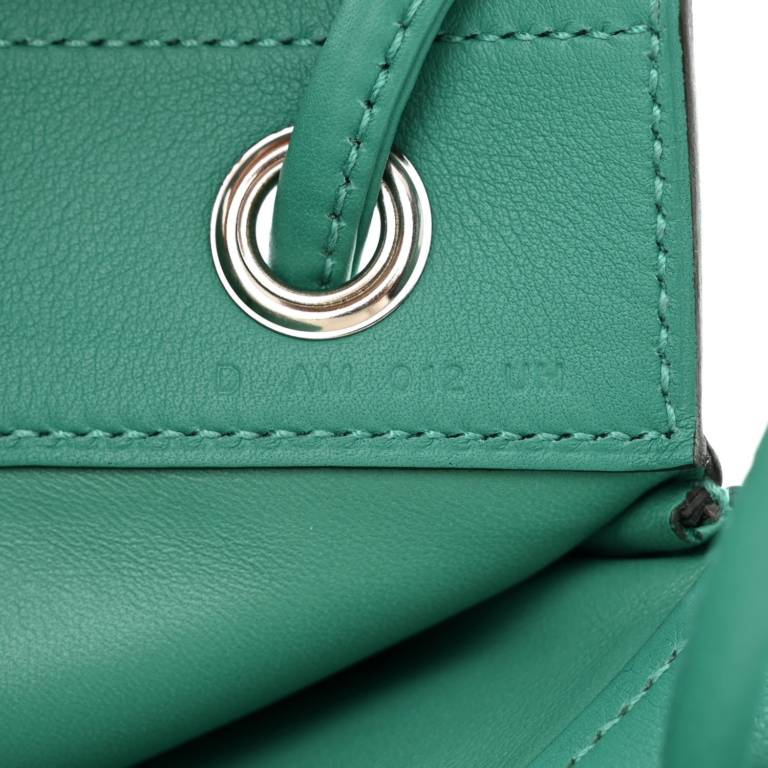 Hermes Milo Lambskin Swift Mini Aline Vert Verone 7 of 11
