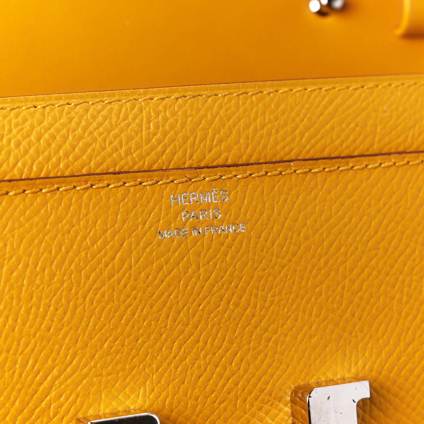Epsom Constance Long Wallet To Go Jaune Ambre