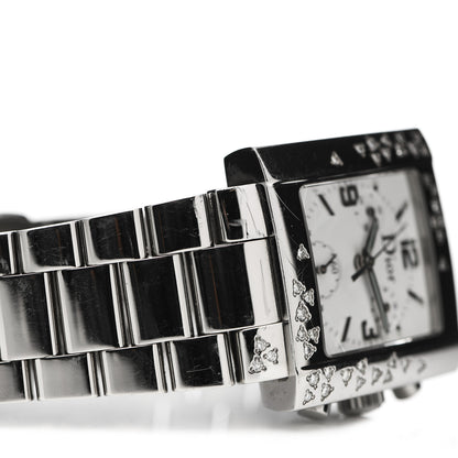 Christian Dior Stainless Steel Diamond 31mm Riva Chronograph Quartz Watch 5 of 6