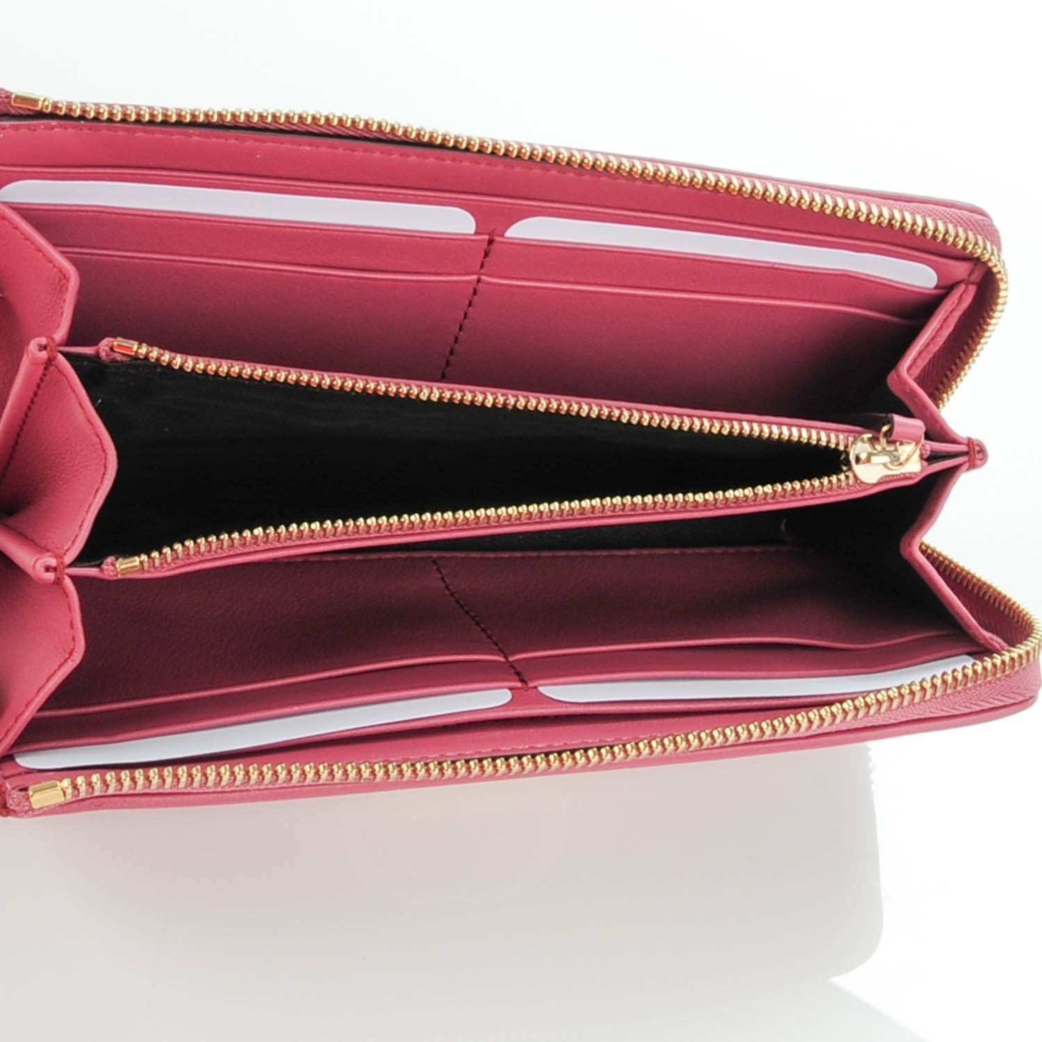 Gucci Microguccissima Sukey Zip Around Wallet Vintage Rose 5 of 7