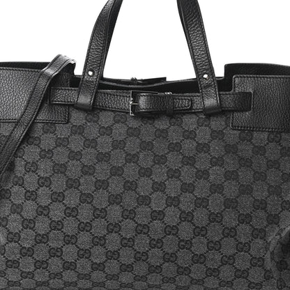 Gucci Monogram Tote Black 10 of 10