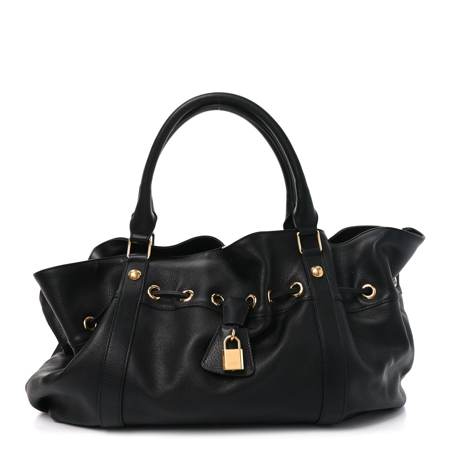 Celine Supple Calfskin Medium Abbey Black 1 of 10