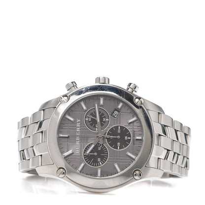 Burberry Stainless Steel 42mm Chronograph Quartz Watch Grey BU1850 2 of 6