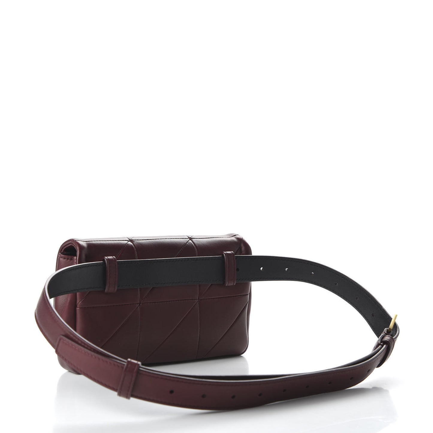 Lambskin Monogram Jamie Belt Bag Red