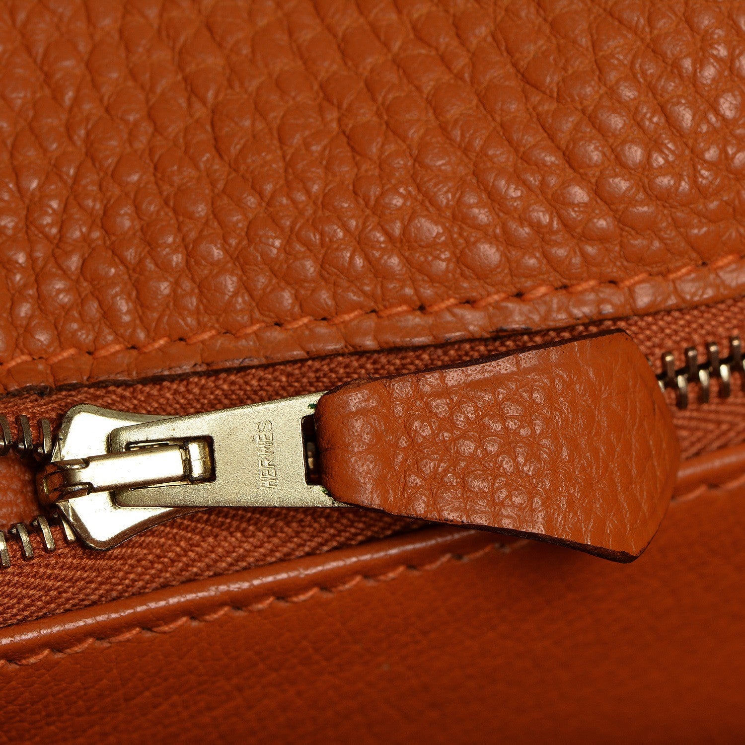 Hermes Togo Kelly Sellier 32 Potiron 12 of 12