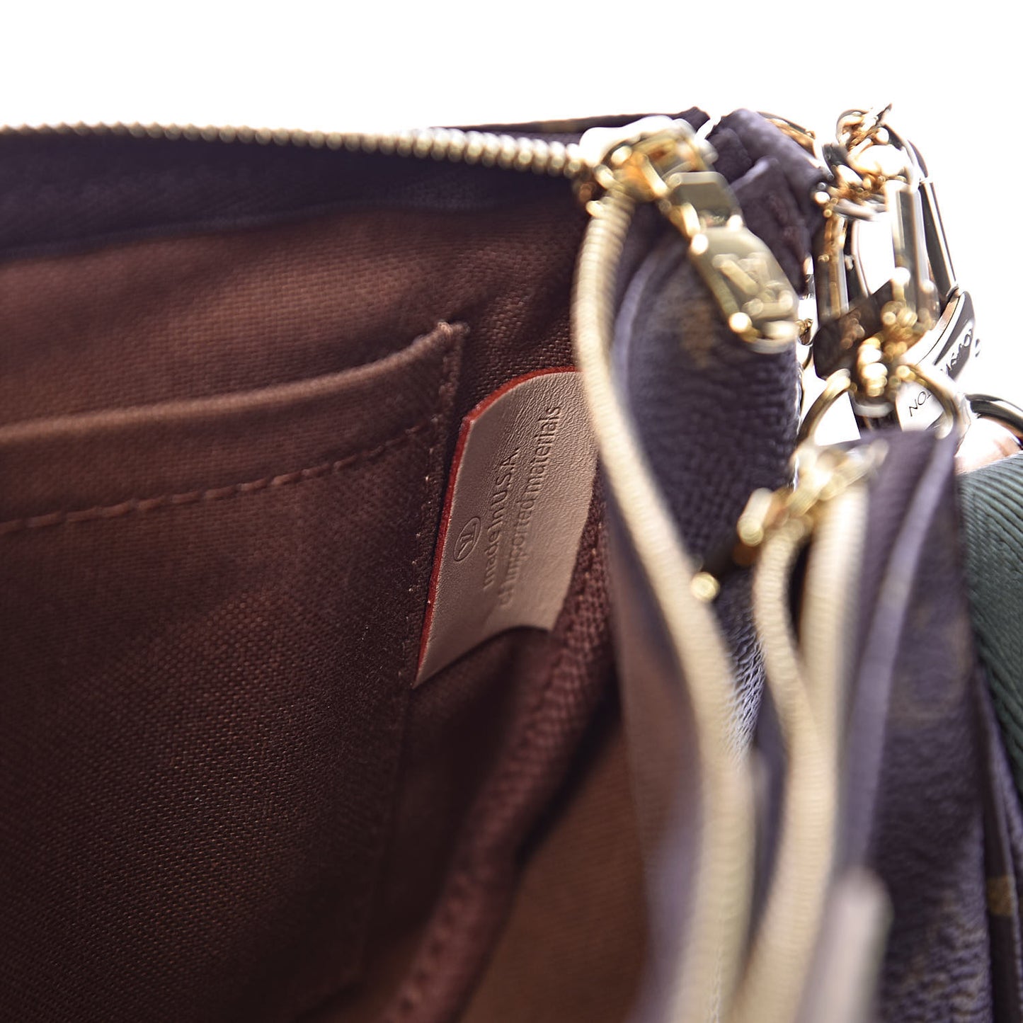 Monogram Multi Pochette Accessories Kaki