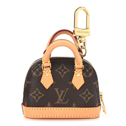 Louis Vuitton Monogram Micro Alma Bag Charm 1 of 7