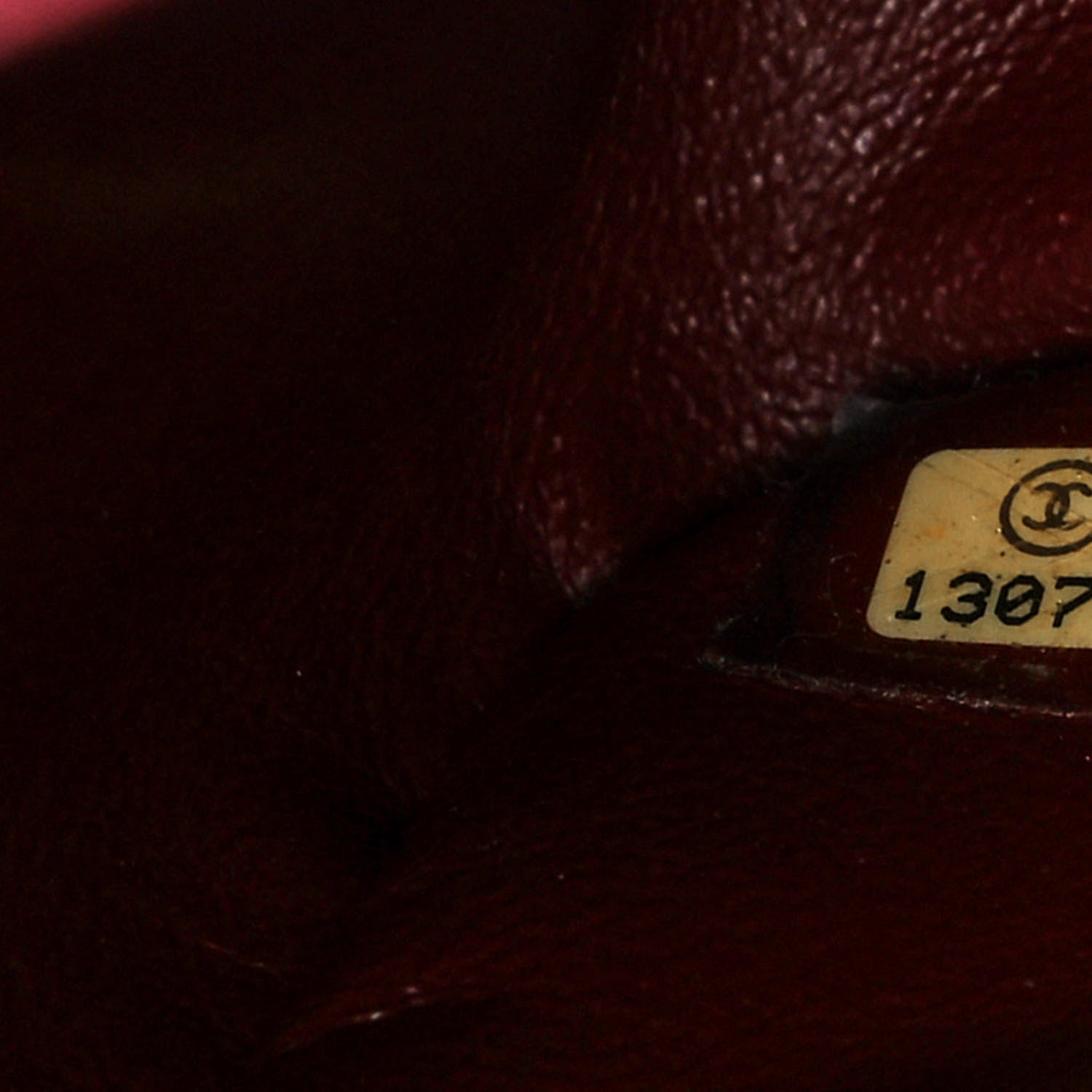 Chanel Caviar Quilted Jumbo Single Flap Dark Red 7 of 14