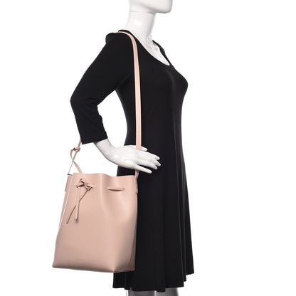Mansur Gavriel Saffiano Bucket Bag Rosa 2 of 11