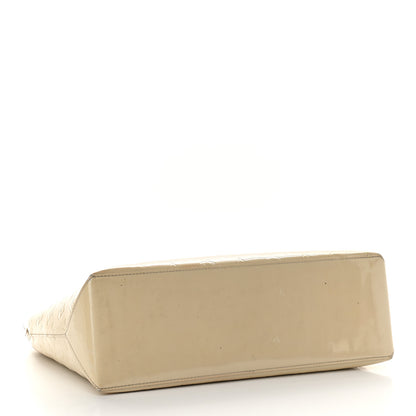 Louis Vuitton Vernis Wilshire MM Blanc Corail 4 of 12