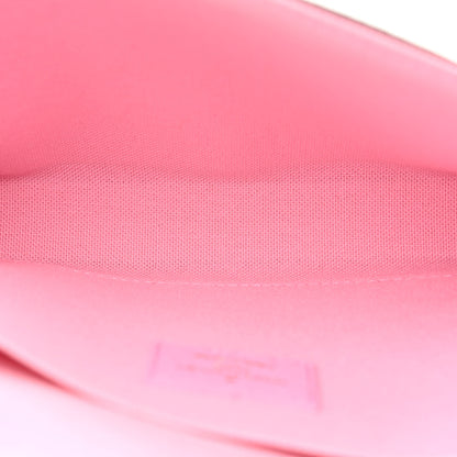 Louis Vuitton Monogram 2022 Christmas Animation Paris Pochette Felicie Chain Wallet Pink 6 of 12