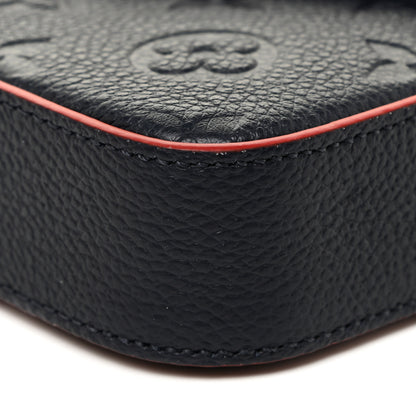 Louis Vuitton Empreinte Pochette Felicie Chain Wallet Marine Rouge 11 of 12