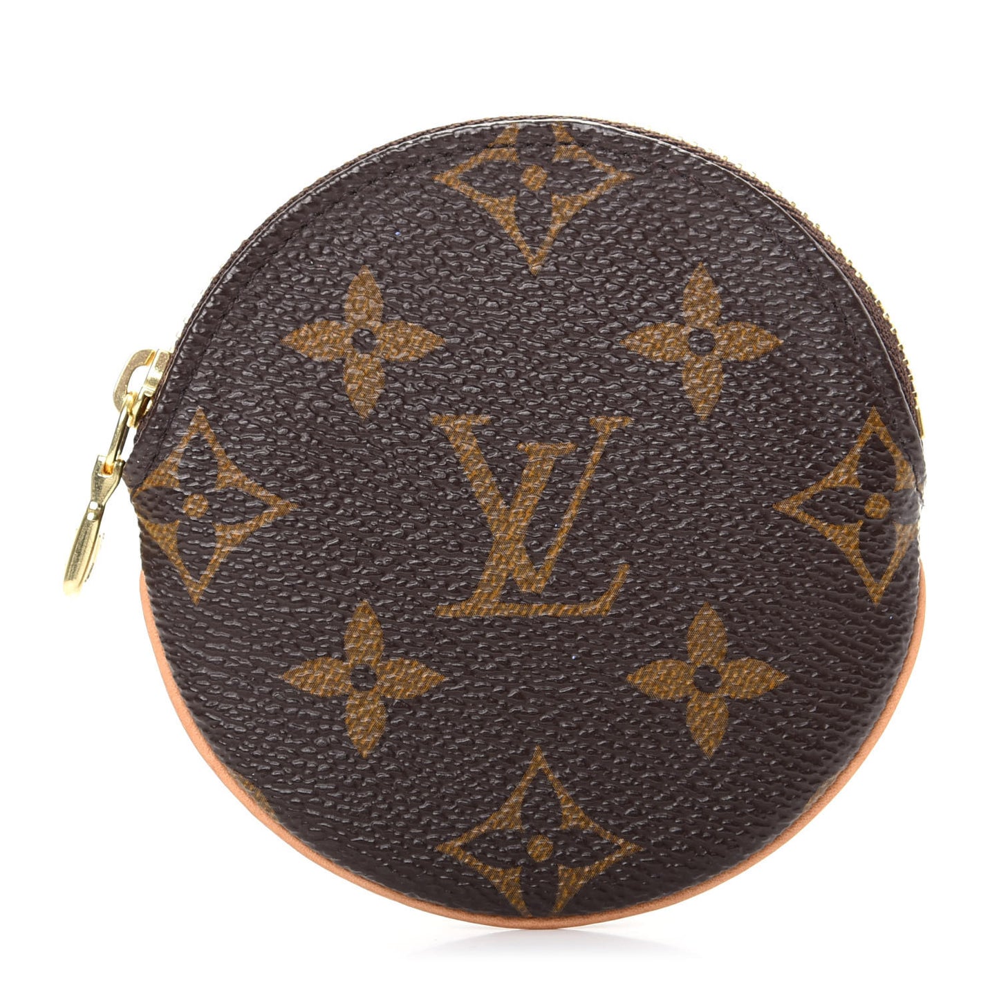 Monogram Round Coin Purse