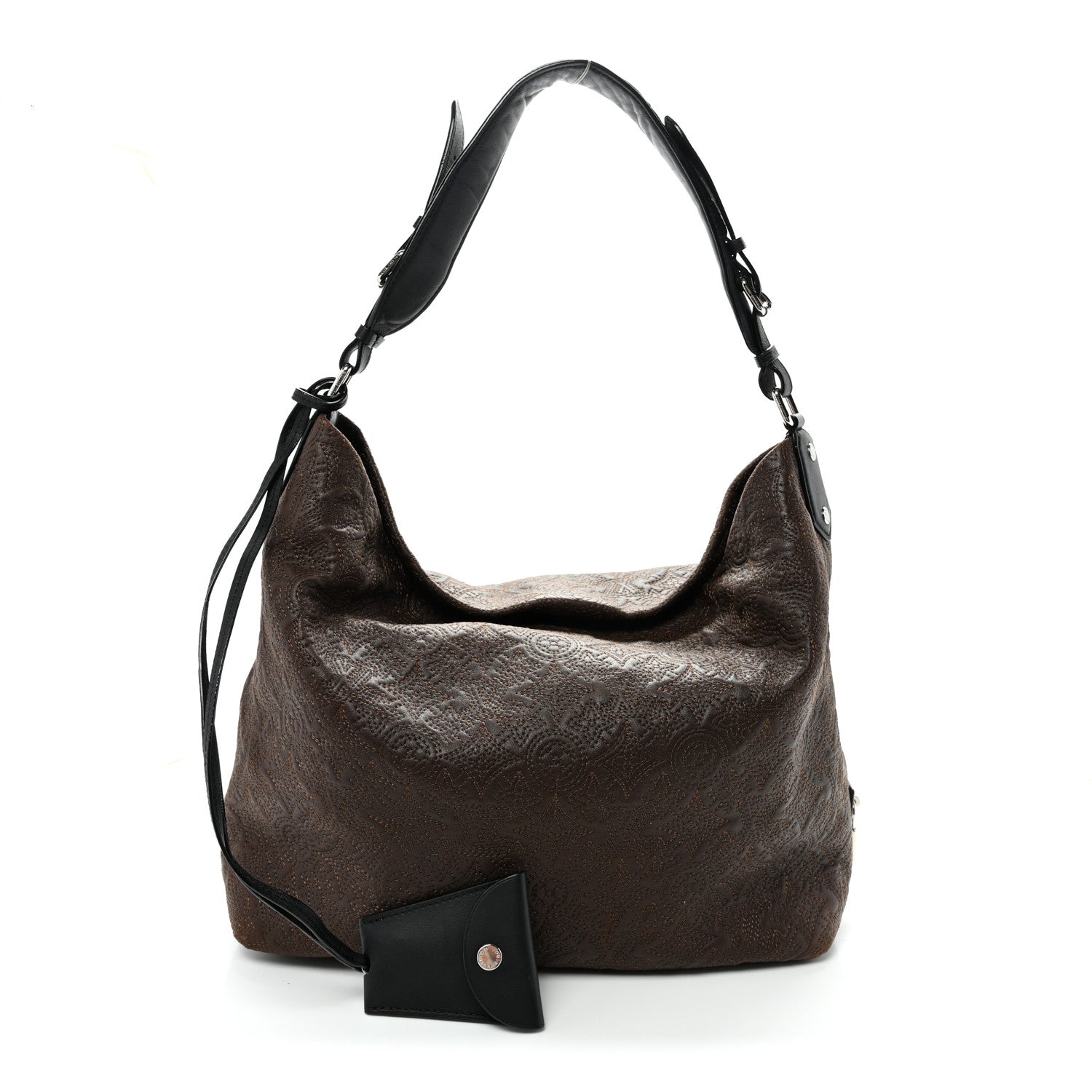 Louis Vuitton Monogram Lambskin Antheia Hobo PM Chocolat 1 of 10