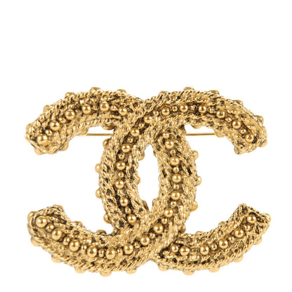 Chanel CC Brooch Gold 1 of 4