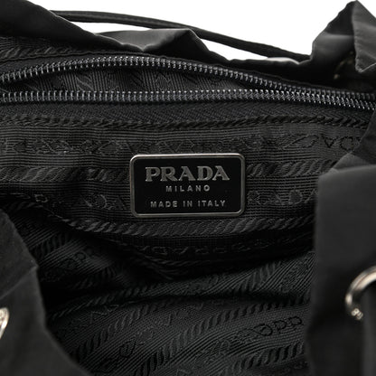 Prada Nylon Vela Medium Backpack Black 6 of 11