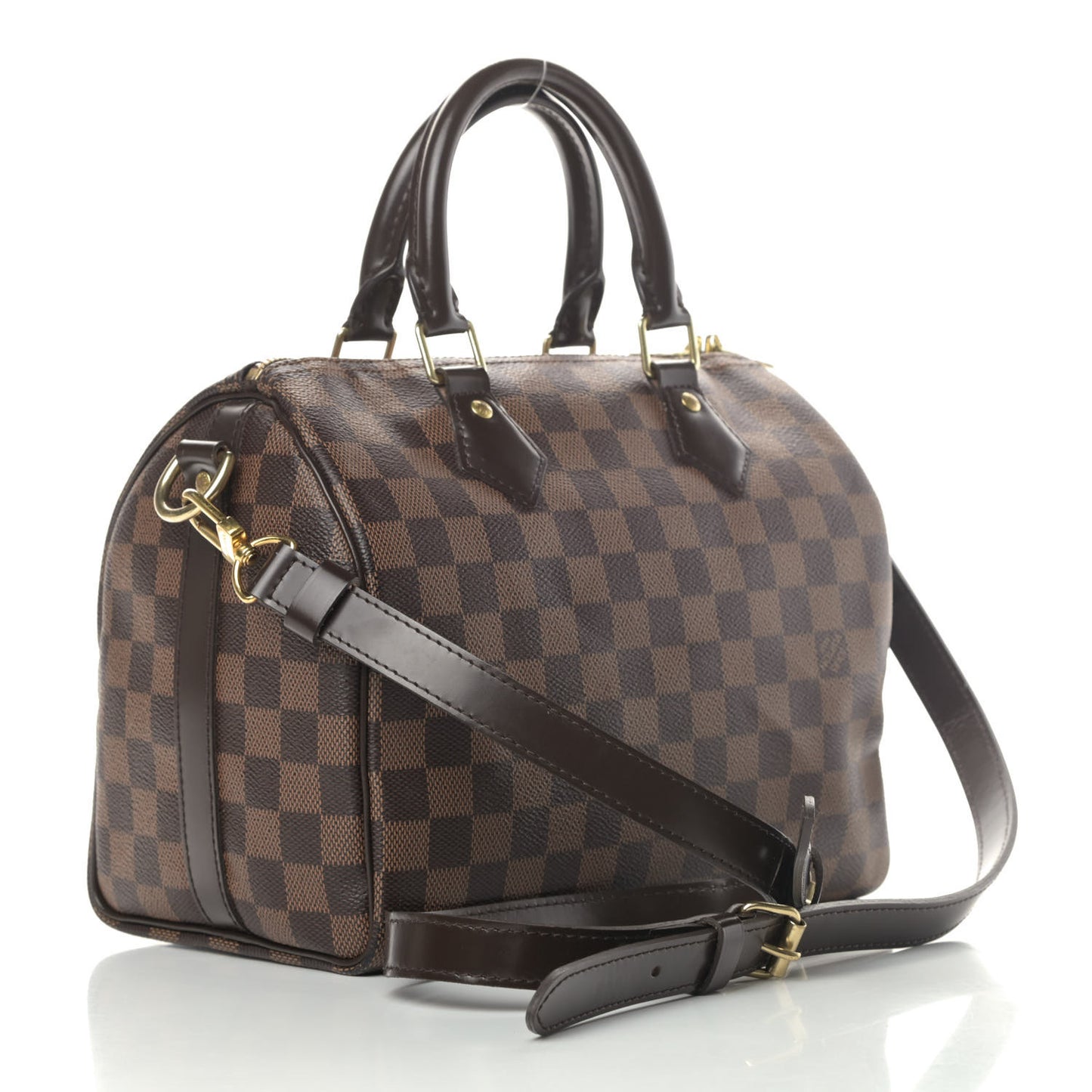 Damier Ebene Speedy Bandouliere 25