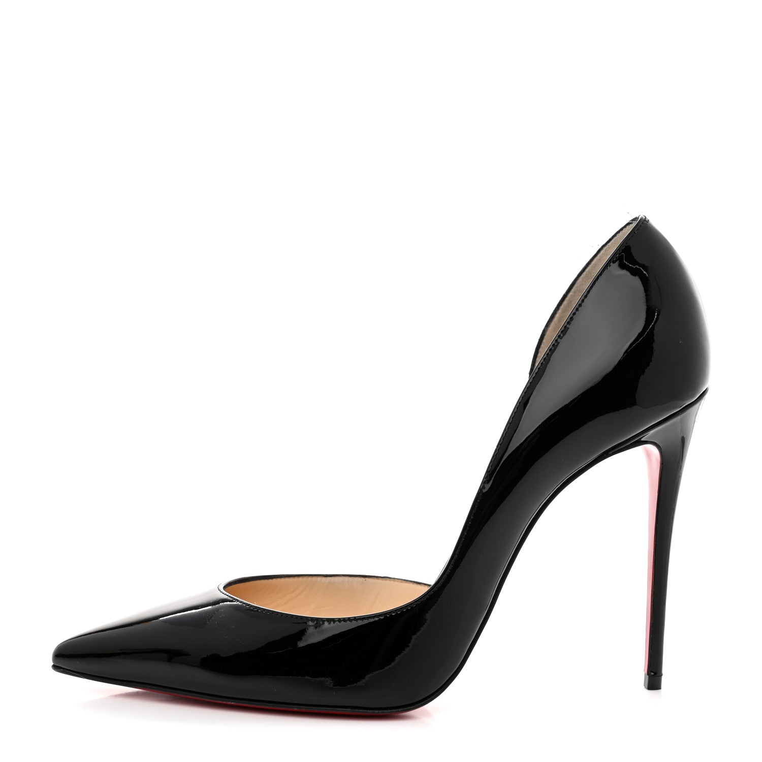Christian Louboutin Patent Iriza 100 Pumps 40 Black 1 of 8