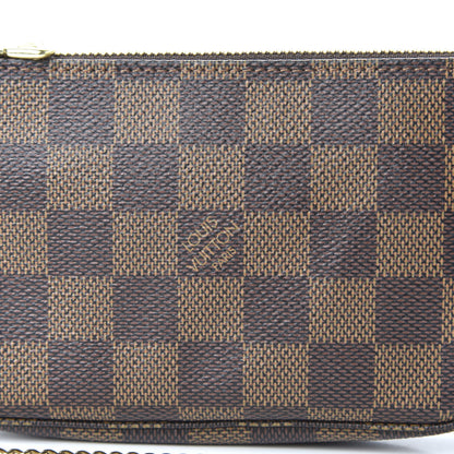 Louis Vuitton Damier Ebene Mini Pochette Accessories 10 of 11