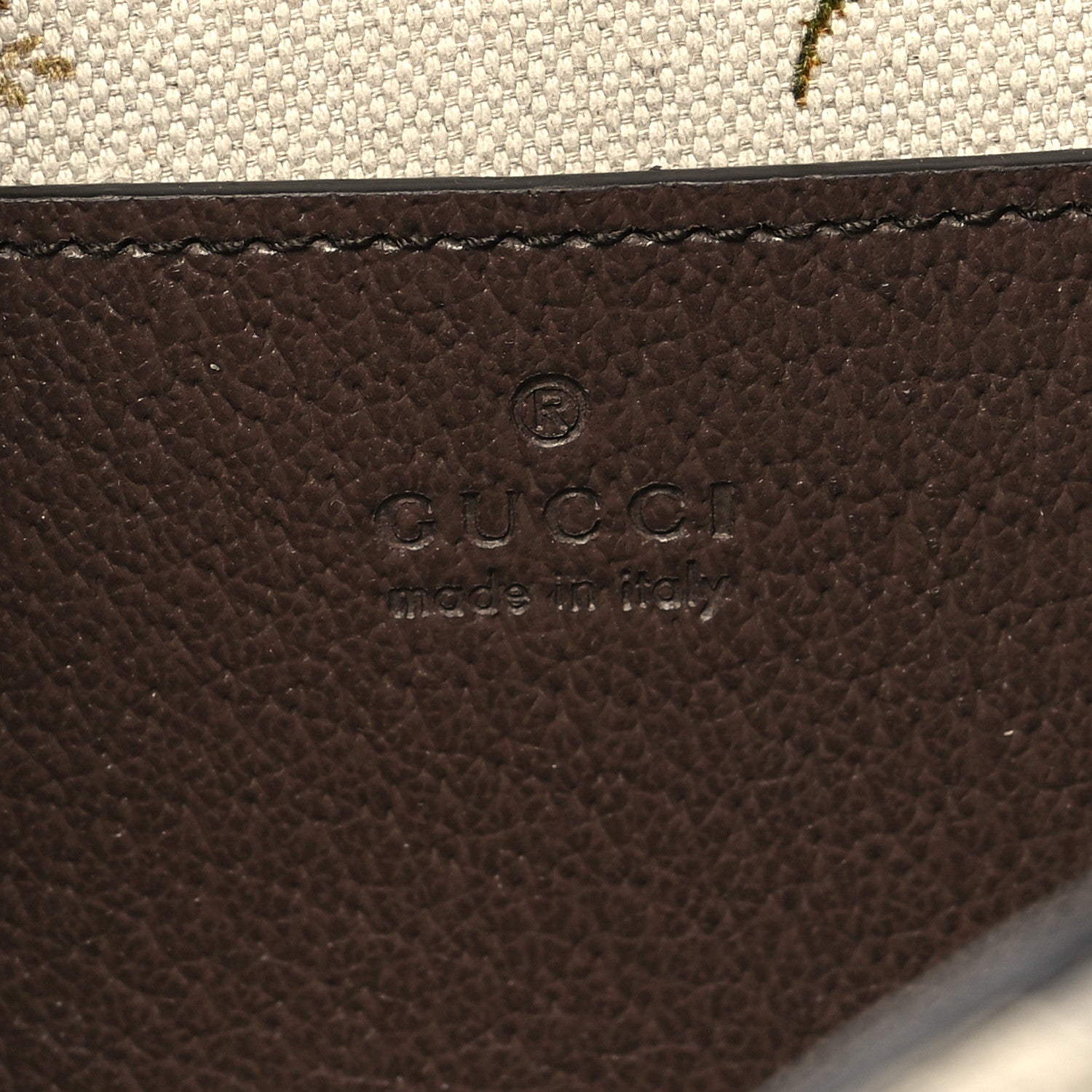 Gucci GG Supreme Monogram Web Neo Vintage Shoulder Bag Beige New Acero Crop 6 of 11