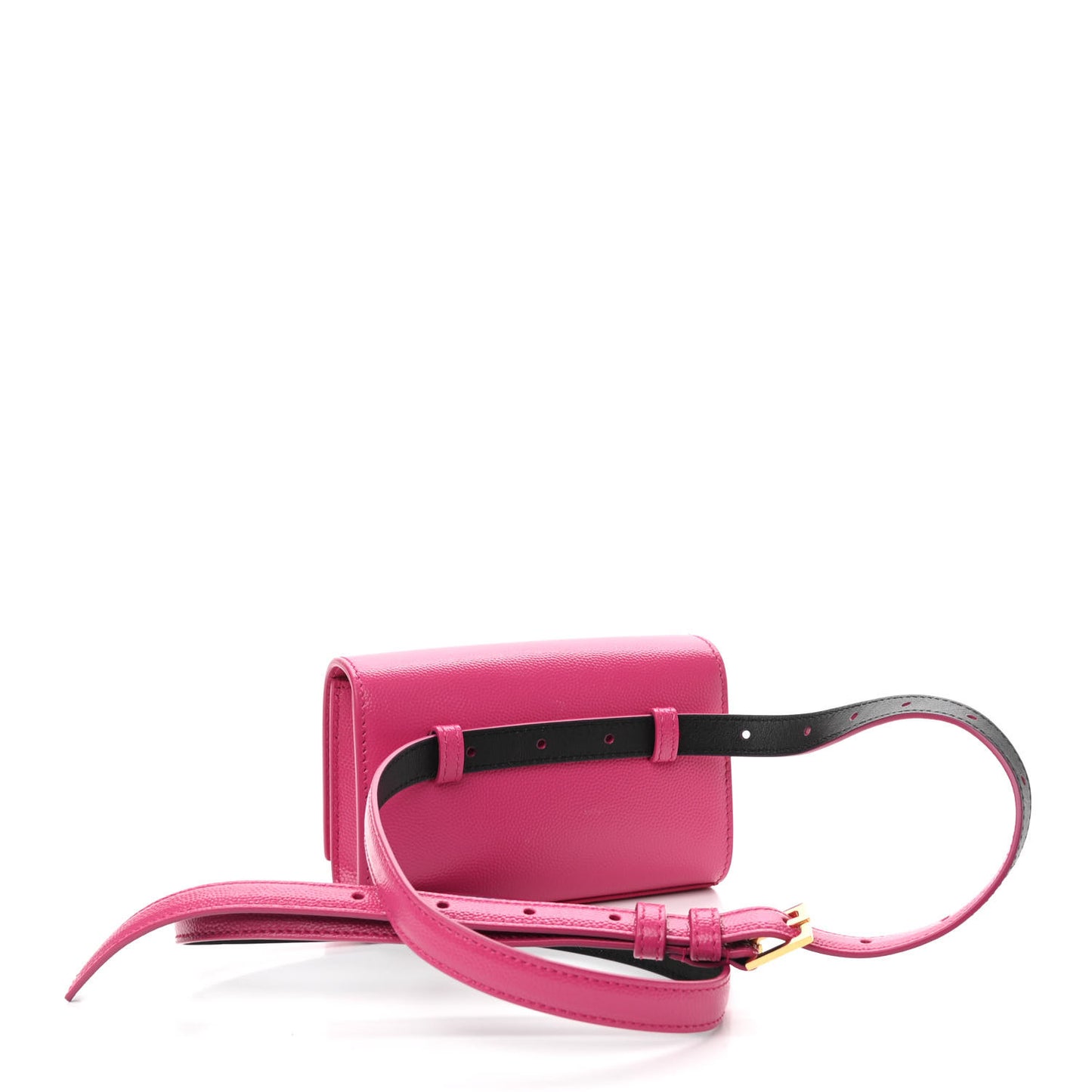 Grain De Poudre Monogram Kate Belt Bag Fuchsia
