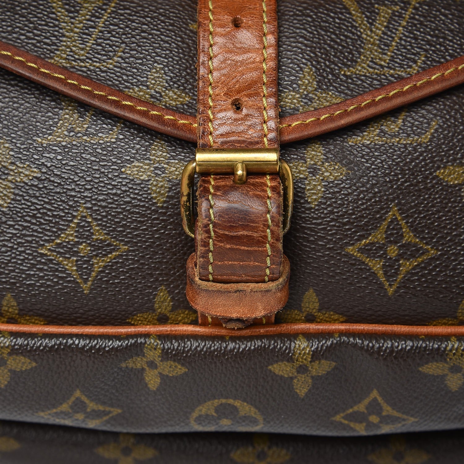 Louis Vuitton Monogram Saumur 30 14 of 17