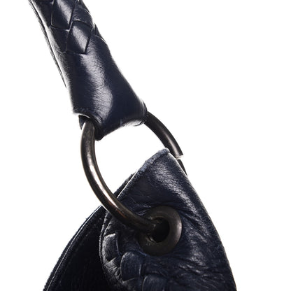 Bottega Veneta Washed Cervo Deerskin Large Hobo China Blue 10 of 16