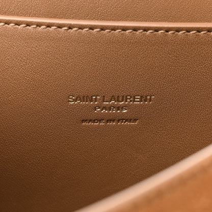 Saint Laurent Suede Calfskin Monogram Medium Kaia Satchel Light Cinnamon 6 of 13