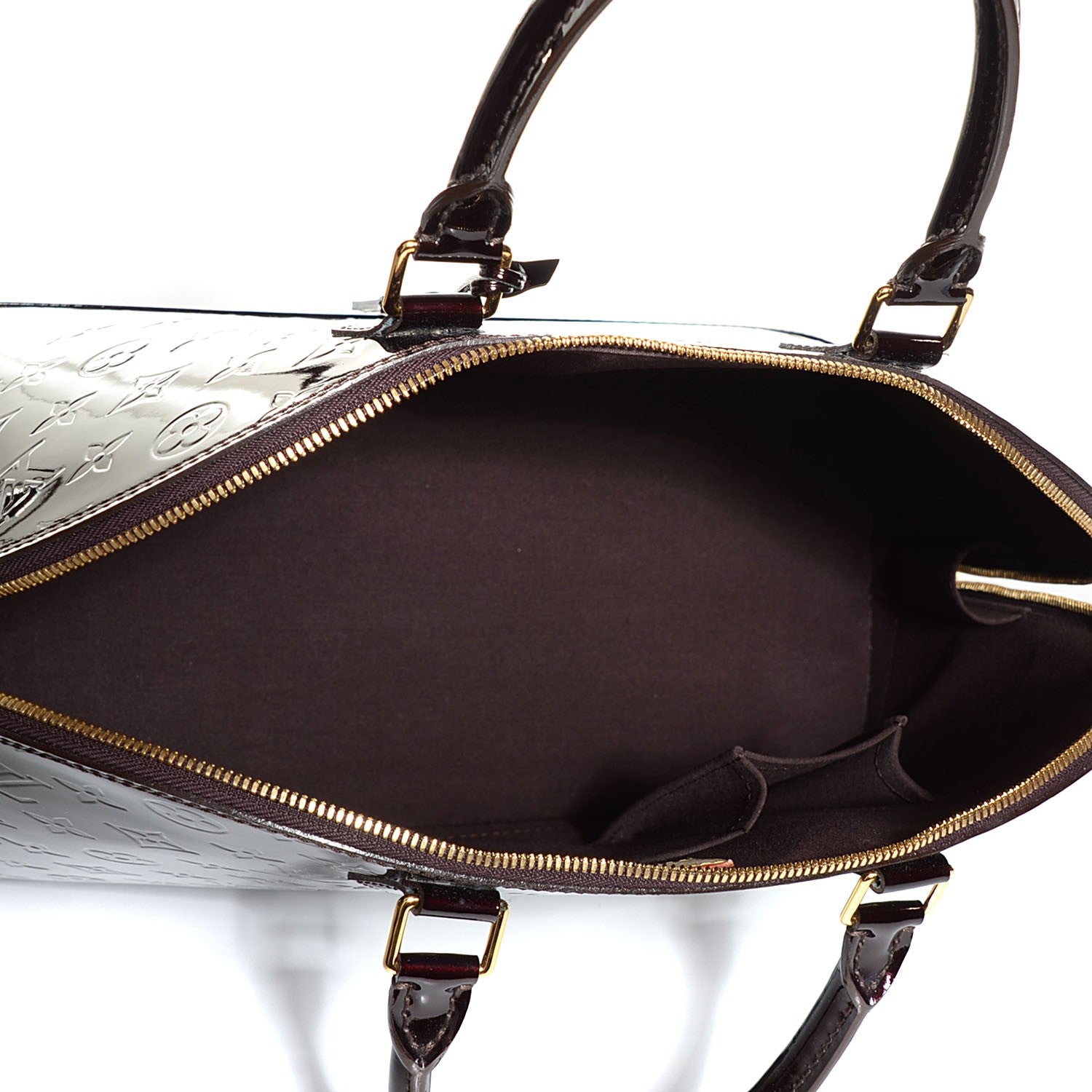 Louis Vuitton Vernis Alma GM Amarante 5 of 7