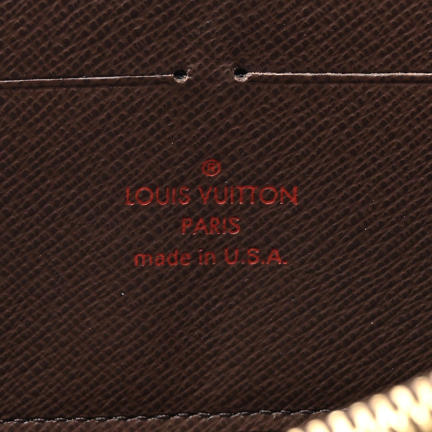 Louis Vuitton Damier Ebene Zippy Wallet 6 of 9