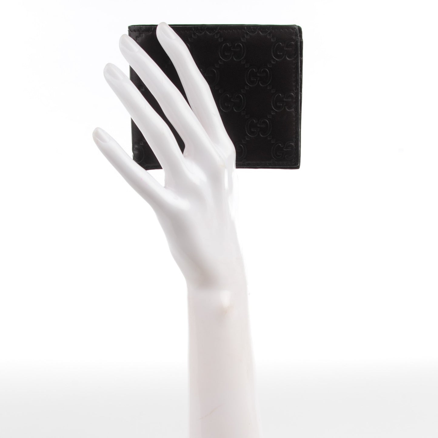 Guccissima Avel Bi-Fold Wallet Chocolate