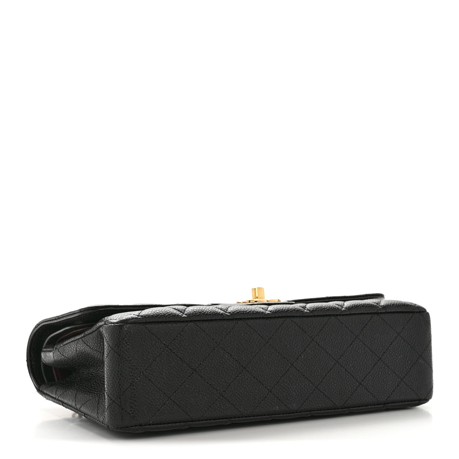 Chanel Caviar Quilted Medium Double Flap Black 4 of 14