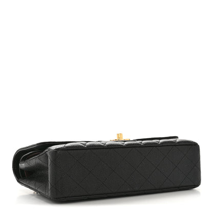 Chanel Caviar Quilted Medium Double Flap Black 4 of 14