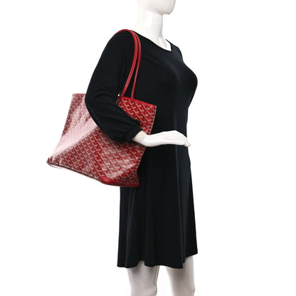 Goyard Goyardine Artois MM Red 2 of 8