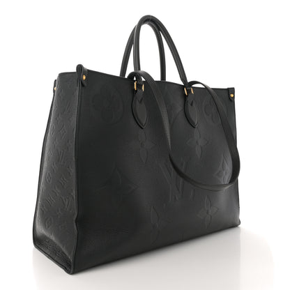 Louis Vuitton Empreinte Monogram Giant Onthego GM Black 3 of 13