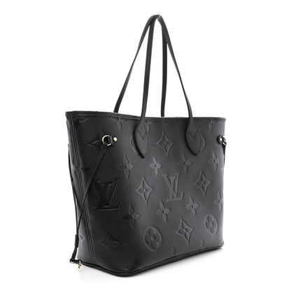 Louis Vuitton Empreinte Monogram Giant Neverfull MM Black 4 of 11
