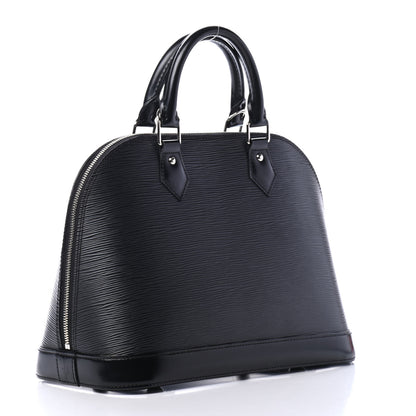 Louis Vuitton Epi Alma PM Black 2 of 4