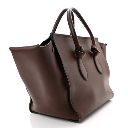 Celine Natural Calfskin Medium Tie Knot Tote Acajou 3 of 12