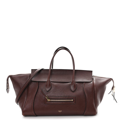 Celine Supple Shiny Lambskin Medium New Luggage Brick 1 of 11